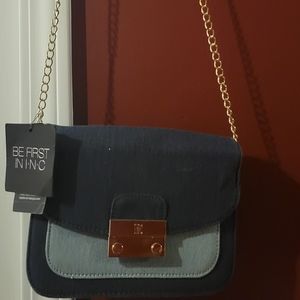 INC Denim Crossbody bag